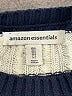 Amazon Essentials 100% Cotton Stripes Blue Pullover Sweater Size S - photo 7
