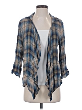 Living Doll 3/4 Sleeve Button Down Shirt