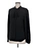 Trina Turk 100% Polyester Black Long Sleeve Blouse Size M - photo 1