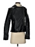 Forever 21 100% Polyurethane Black Faux Leather Jacket Size S - photo 1