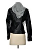 Forever 21 100% Polyurethane Black Faux Leather Jacket Size S - photo 2
