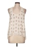 Hazel 100% Polyester Ivory Sleeveless Blouse Size L - photo 1