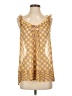 Zara Basic Yellow Sleeveless Blouse Size XS (estimated) - photo 1