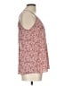 Papermoon 100% Polyester Red Sleeveless Top Size L - photo 4