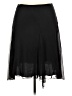 Iz Byer 100% Polyester Solid Black Formal Skirt Size XL - photo 1