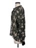 Vince. 100% Silk Floral Gray Long Sleeve Silk Top Size S - photo 5