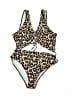 Unbranded Animal Print Brown Gold One Piece Swimsuit Size 3xl - photo 1
