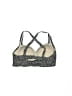 Ava & Viv Chevron-herringbone Black Gray Swimsuit Top Size 16w - photo 2