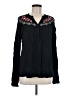 Roper 100% Rayon Black Long Sleeve Blouse Size M - photo 1
