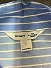 Old Navy 100% Cotton Stripes Blue Long Sleeve Button-Down Shirt Size L - photo 7