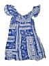 Zara Paisley Blue Dress Size 7 - photo 1