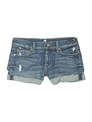 7 For All Mankind Denim Shorts (view 1)