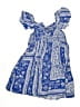 Zara Paisley Blue Dress Size 7 - photo 2
