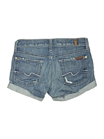 7 For All Mankind Denim Shorts (view 2)