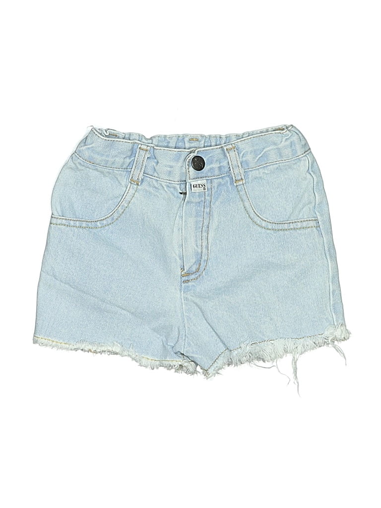 Pre-owned Guess Kids' Denim Shorts In Blue
