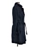 Talbots Blue Trenchcoat Size 6 - photo 4