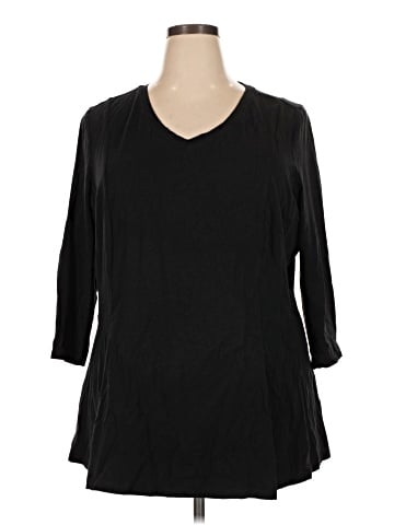 Isaac Mizrahi LIVE! 3/4 Sleeve Top (view 1)