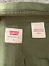 Levi's 100% Viscose Solid Green Long Sleeve Button-Down Shirt Size M - photo 7