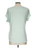 Apt. 9 Stripes Green Short Sleeve T-Shirt Size L - photo 2