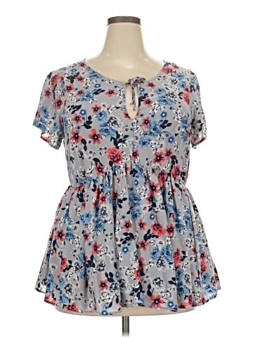 Torrid Short Sleeve Blouse (view 1)