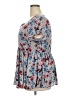 Torrid 100% Rayon Blue Short Sleeve Blouse Size 2X (2) - photo 5