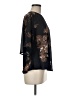 Fun2Fun 100% Polyester Black 3/4 Sleeve Blouse Size M - photo 4