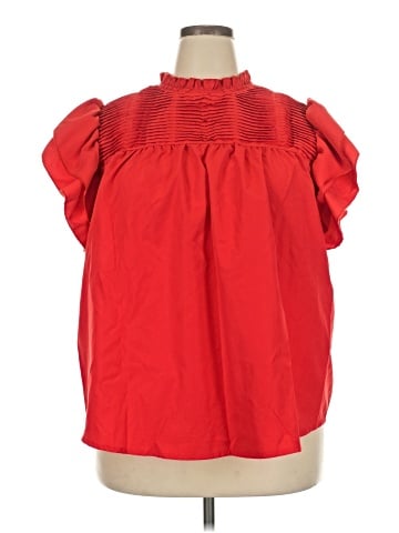Shein Short Sleeve Blouse (view 1)