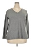 Cable & Gauge Gray Pullover Sweater Size 2X - photo 1
