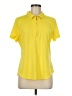JoFit Yellow Short Sleeve Blouse Size M - photo 1