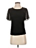Massimo Dutti Black Short Sleeve Top Size XS - photo 1