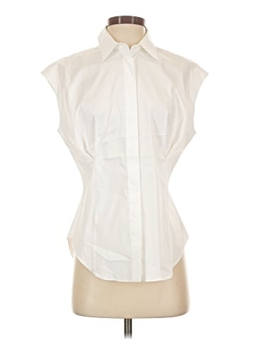 Theory Sleeveless Button-Down Shirt (view 1)