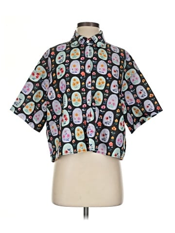 Assorted Brands Short Sleeve Button-Down Shirt (view 1)