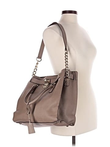 MICHAEL Michael Kors Leather Tote (view 2)