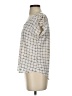 Mine Silver Short Sleeve Blouse Size S - photo 5