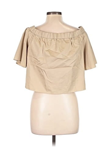 Tibi Short Sleeve Blouse (view 2)