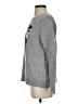 Cupcakes & Cashmere Graphic Gray Pullover Sweater Size S - photo 5