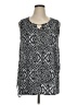 Catherines 100% Polyester Black Sleeveless Top Size 1X - photo 1