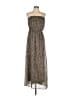 Forever 21 Animal Print Brown Casual Dress Size L - photo 1