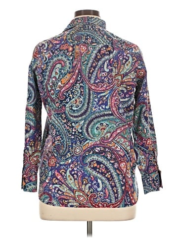 Lands' End Long Sleeve Button-Down Shirt (view 2)