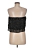 Bebe 100% Polyester Black Sleeveless Top Size M - photo 2