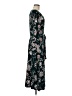 Nina Leonard Paisley Black Casual Dress Size M - photo 4