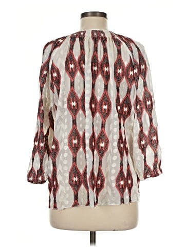 Line & Dot 3/4 Sleeve Blouse (view 2)