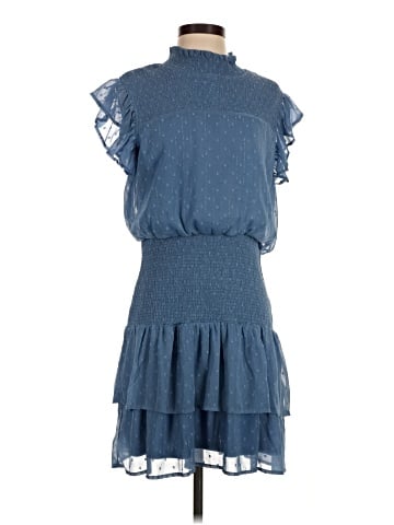 Aqua Casual Dress (view 1)