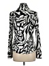Cache Silver Long Sleeve Blouse Size M - photo 2