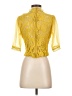 Peach Yellow 3/4 Sleeve Top Size S - photo 2