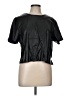 Steve Madden 100% Polyester Black Short Sleeve Top Size L - photo 1