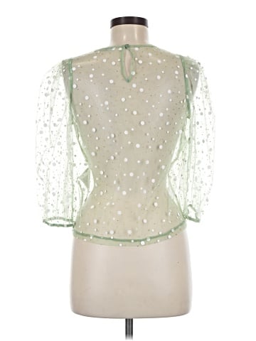 Vila 3/4 Sleeve Top (view 2)