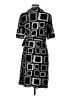 Apt. 9 Graphic Black Casual Dress Size L - photo 2