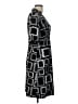 Apt. 9 Graphic Black Casual Dress Size L - photo 4