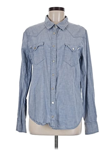 Cherokee Long Sleeve Button-Down Shirt (view 1)